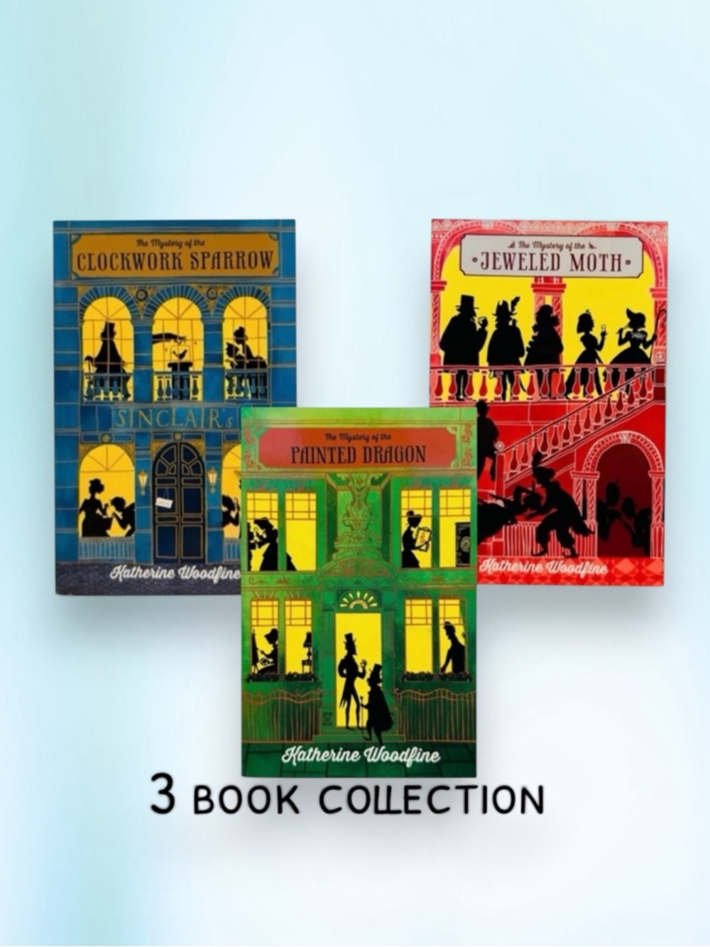 Katherine Woodfine Sinclair’s Mysteries Set: Clockwork Sparrow & More